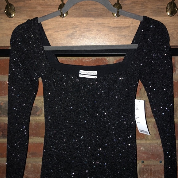 Urban Outfitters Black Glitter Romper - XS - Picture 5 of 11